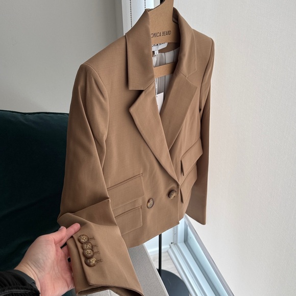 VERONICA BEARD “Wilkie” Cropped Blazer - Picture 5 of 6